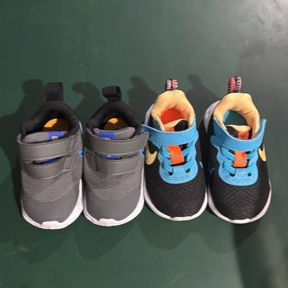 2 pairs of toddler boys Nike sneakers — brand new, never worn!